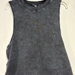 FP Movement by Free People Women’s Black Acid Wash Tank
